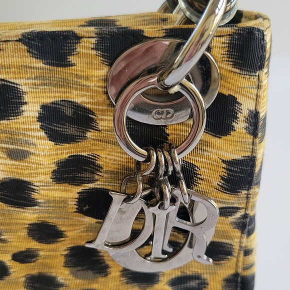 ✨HOST PICK✨ Lady DIOR Mini Leopard Cloth - Vintage & Rare - Picture 4 of 8